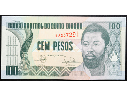 100 Pesos 1990-B-18328-1