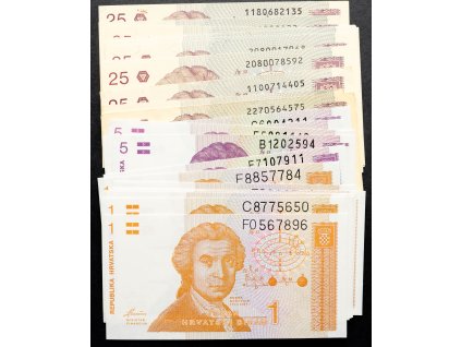 1, 5,, 25 Dinara 1991-B-18514-1