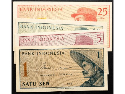 1, 5, 10, 25 Sen 1964-B-18648-1