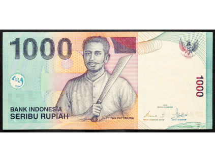 1000 Rupiah 2000-B-19248-1