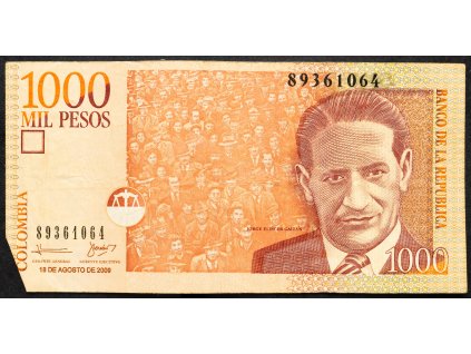1000 Pesos 2009-B-19451-1