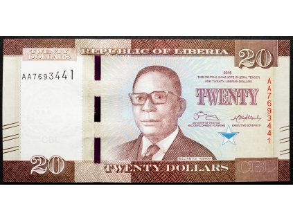 20 Dollars 2016-B-18020-1