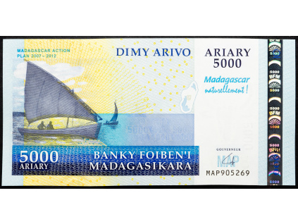5000 Ariary 2008-B-18013-1