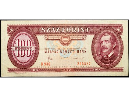 100 Forint 1984-B-18467-1