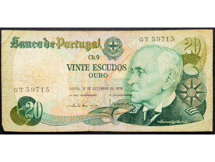 20 Escudos 1978-B-19609-1