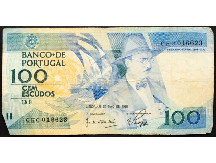 100 Escudos 1988-B-19621-1