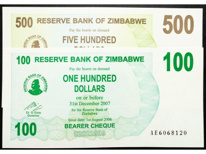 100, 500 Dollars 2006-B-17913-1