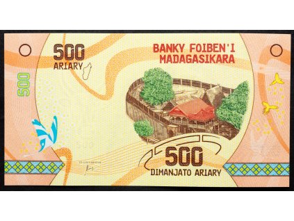 500 Ariary 2017-B-19703-1