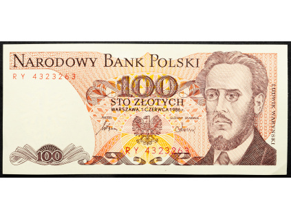 100 Zlotych 1986-B-20096-1