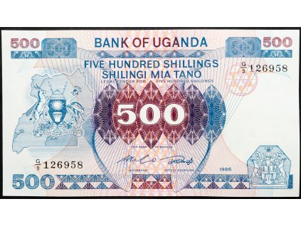 500 Shillings 1986-B-20147-1