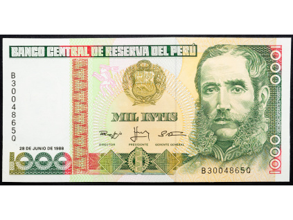 1000 Intis 1988-B-20268-1
