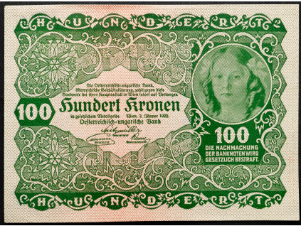 100 Kronen 1922-B-20514-1