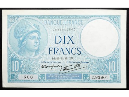 10 Francs 1941-B-20738-1