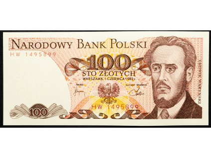 100 Zlotych 1982-B-20819-1