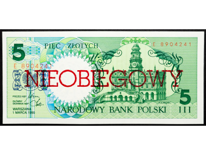 5 Zlotych 1990-B-20850-1