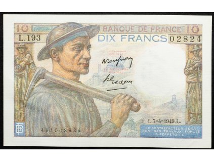 10 Francs 1949-B-21018-1