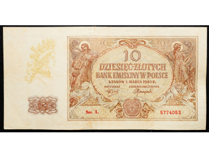10 Zlotych 1940-B-21050-1