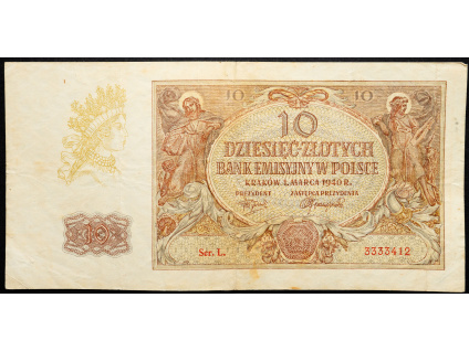 10 Zlotych 1940-B-21051-1