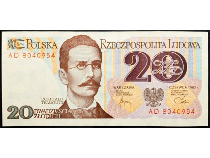 20 Zlotych 1982-B-21075-1