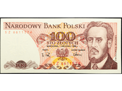 100 Zlotych 1988-B-21107-1