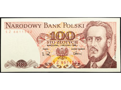 100 Zlotych 1988-B-21112-1