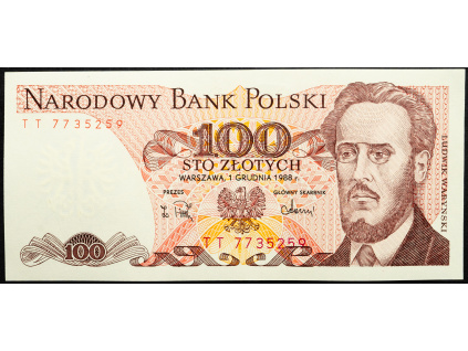 100 Zlotych 1988-B-21122-1