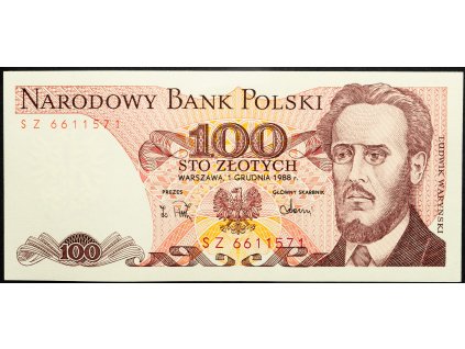 100 Zlotych 1988-B-21128-1