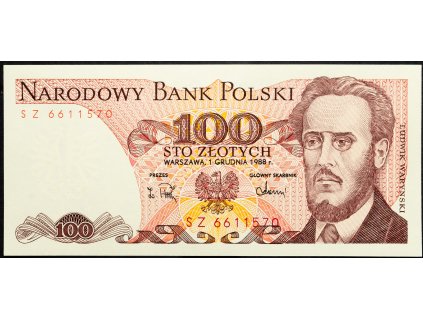 100 Zlotych 1988-B-21129-1