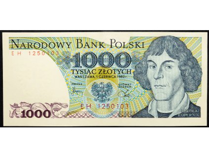 1000 Zlotych 1982-B-21148-1