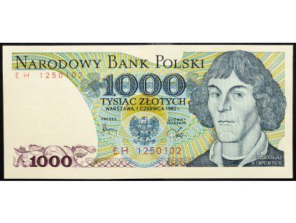 1000 Zlotych 1982-B-21149-1