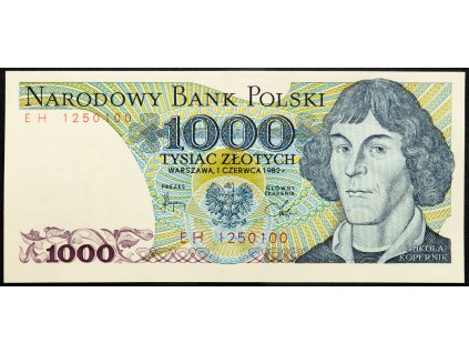 1000 Zlotych 1982-B-21150-1