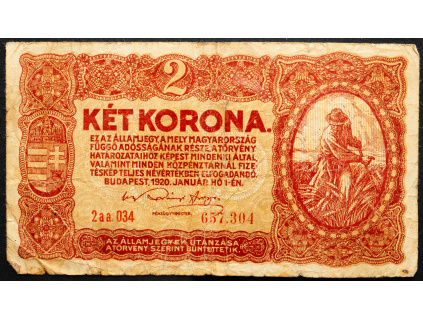 2 Korona 1920-B-21216-1