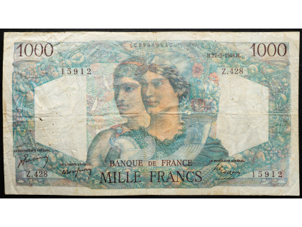 1000 Francs 1948-B-21361-1