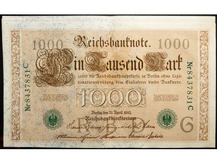 1000 Mark 1910-B-21414-1