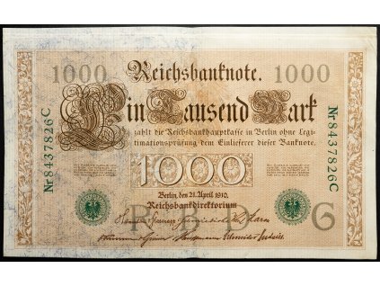 1000 Mark 1910-B-21416-1