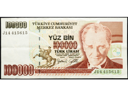 100000 Lirasi 1970-B-21465-1