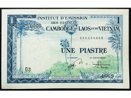 1 Piastre 1954-B-21530-1