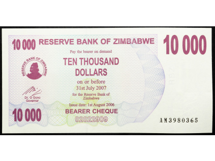10000 Dollars 2007-B-21581-1