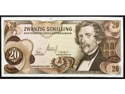 20 Schillings 1967-B-21893-1