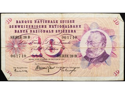 10 Francs 1961-B-21901-1