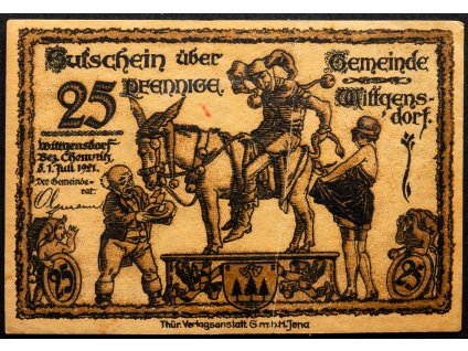 25 Pfennige 1921-B-21915-1