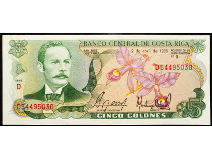 5 Colones 1986-B-22139-1