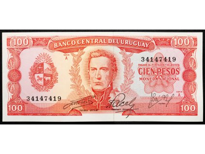100 Pesos 1967-B-22152-1