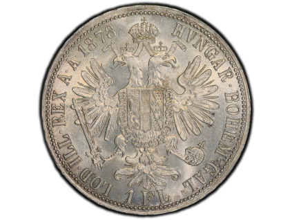 1 Zlatník 1878-PCGS-257-1