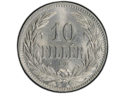 10 Fillér 1894-PCGS-299-1