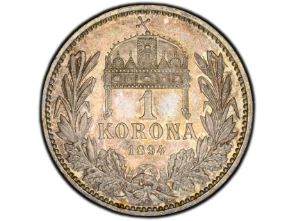 1 Koruna 1894-PCGS-307-1