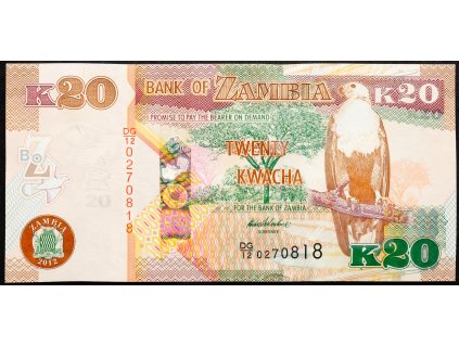 20 Kwacha 2012-B-22574-1