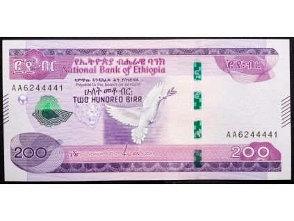200 Birr 2020-B-22614-1