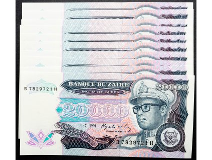 20000 Zaires 1991-B-22662-1