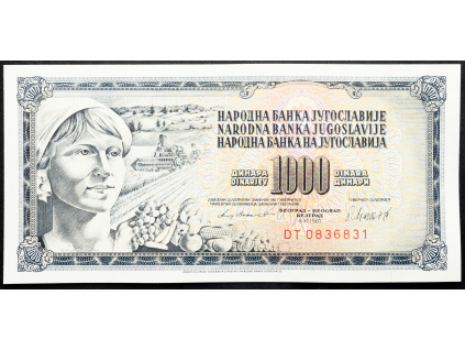 1000 Dinara 1981-B-22774-1